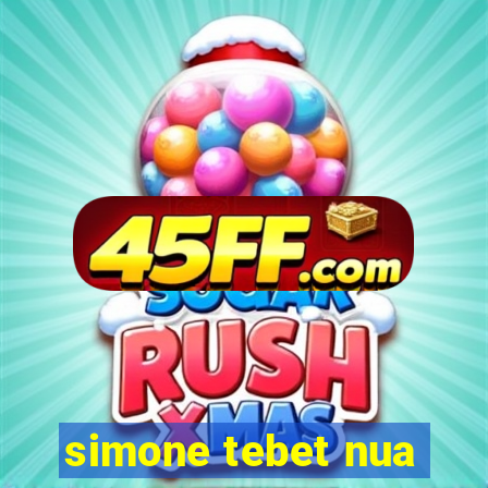 simone tebet nua